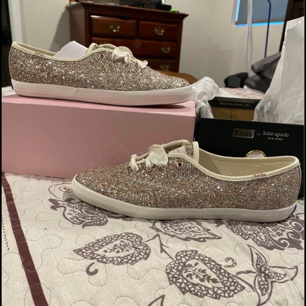 Keds for Kate Spade Glitter Shoes